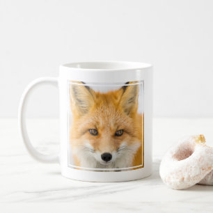 Rotfuchsporträt Kaffeetasse