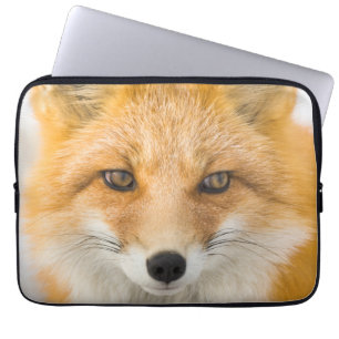 Rotfuchsporträt Laptopschutzhülle