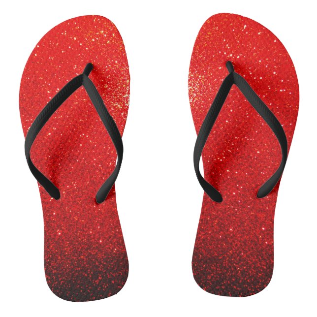 Rotfunken Flip Flops (Fußbett)