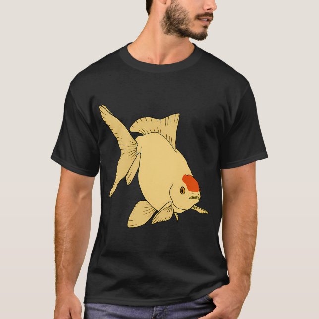 Rotgekrönter Goldfisch T-Shirt (Vorderseite)