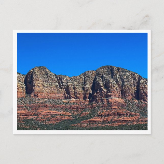 Rotgestein Postkarte (Vorderseite)