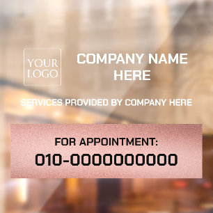 Rotgold Logo-Business-Werbeaktion-Kfz-Lkw hinzuf Fensteraufkleber
