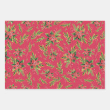 Rotgrünes Schrictmac-Packpapier