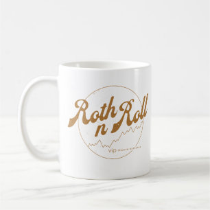 Roth n Roll World Tour Kaffeetasse – Finanzhumor