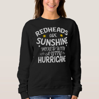 Rothaare sind sonnig sweatshirt