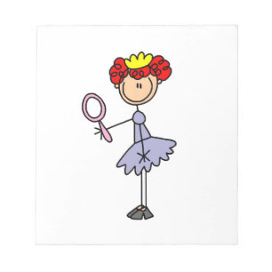 Rothaarige Prinzessin Notizblock