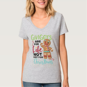 Rothaarige Sind Fürs Leben, Nicht Nur Für Weihnach T-Shirt