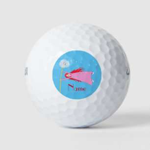 Rothaariger Löwenmädchen Girl Thunder_Cove Golfball