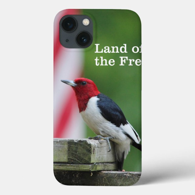 Rothaariger Specht Case-Mate iPhone Hülle (Rückseite)