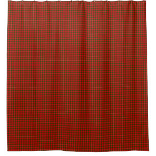 Rothay-Tartan-Rot-Grün-kariert Duschvorhang