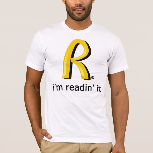 Rothbard McDonald's - I'm readin' it T-Shirt (Vorderseite)