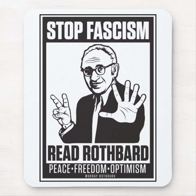 Rothbard Mousepad lesen (Vorne)