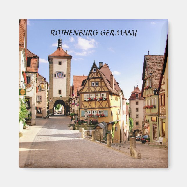 ROTHENBURG DEUTSCHLAND MAGNET (Vorne)