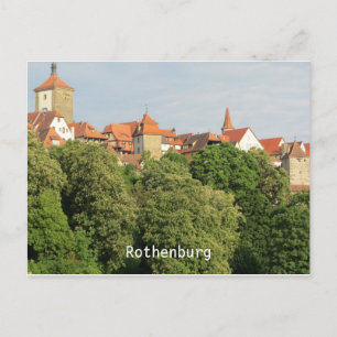 Rothenburg, Deutschland Postkarte