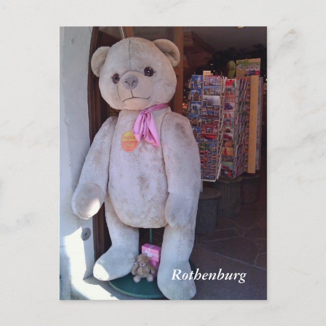 Rothenburg, Deutschland Postkarte (Vorderseite)