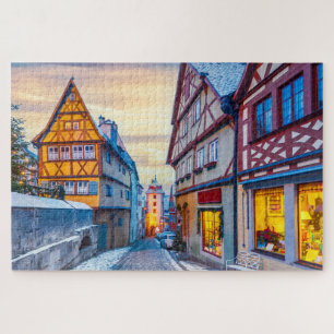 Rothenburg ob de Tauber Weihnachten Puzzle