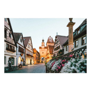 Rothenburg ob der Tauber, Deutschland Fotodruck