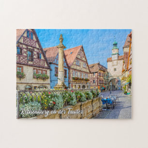 Rothenburg ob der Tauber, Deutschland Puzzle