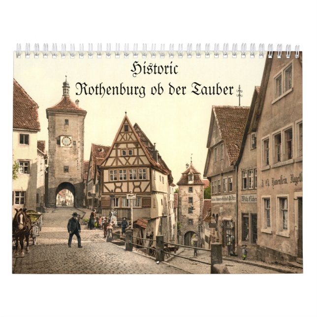 Rothenburg ob der Tauber Kalender (Titelbild)