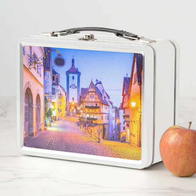 Rothenburg ob der Tauber Metall Brotdose (Beispiel)