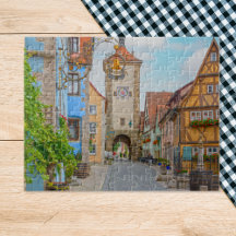 Rothenburg ob der Tauber Mittelalterliche Stadt La