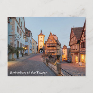 Rothenburg ob der Tauber Postkarte