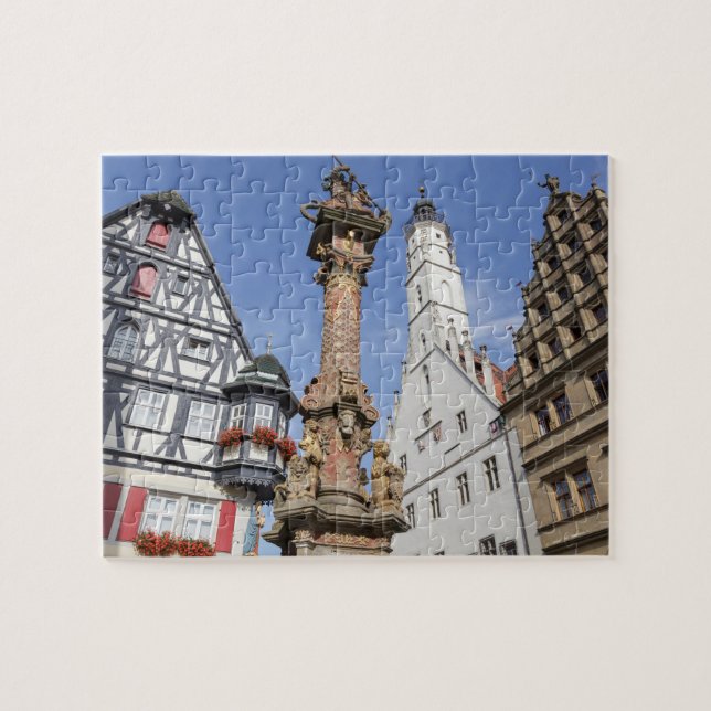 Rothenburg ob der Tauber Puzzle (Horizontal)