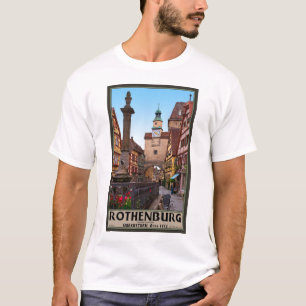 Rothenburg Od Tauber - Markusturm T-Shirt