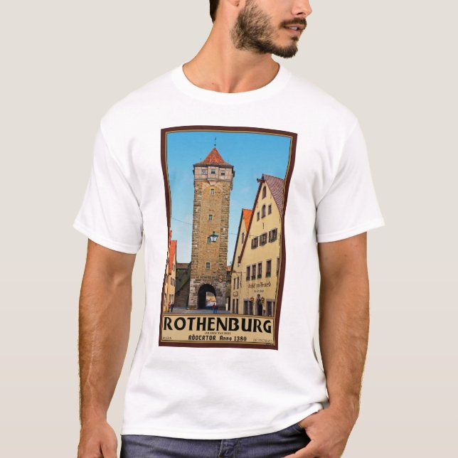 Rothenburg Od Tauber - Rödertor T-Shirt (Vorderseite)