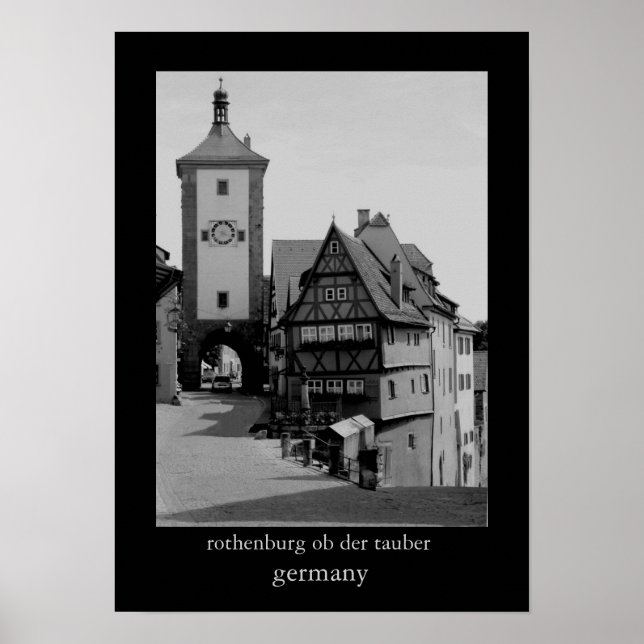 Rothenburg Poster (Vorne)