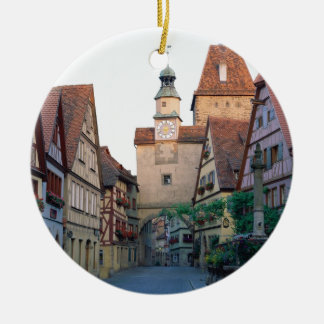Rothenburg Stadt, Deutschland Keramikornament