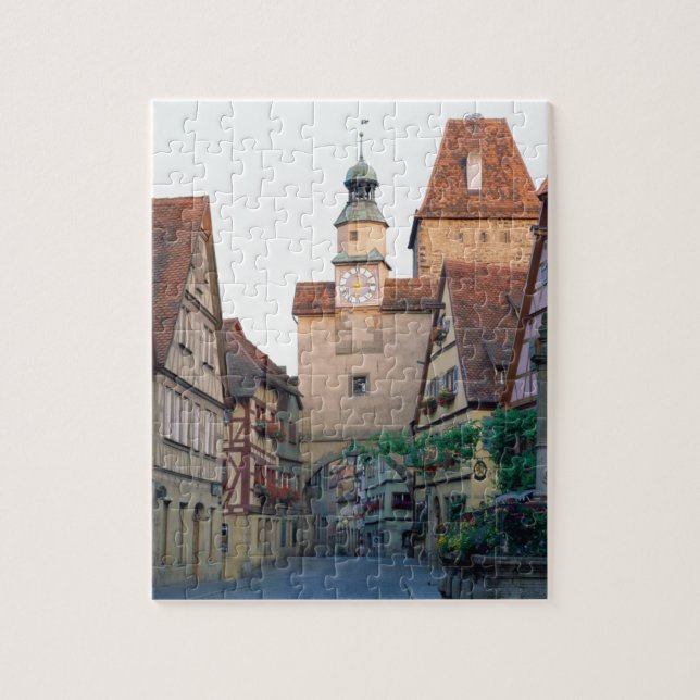 Rothenburg Stadt, Deutschland Puzzle (Vertikal)
