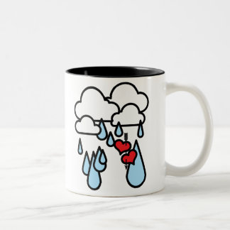 Rothenhagen "Regnende Herzen" Zweifarbige Tasse