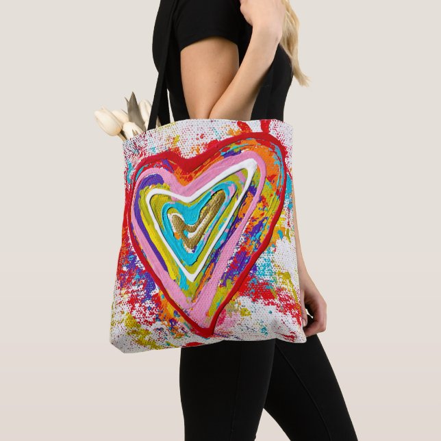 Rotherz-Tote-Tasche (Von Nahem)