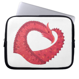 Rotherzdrache Laptopschutzhülle