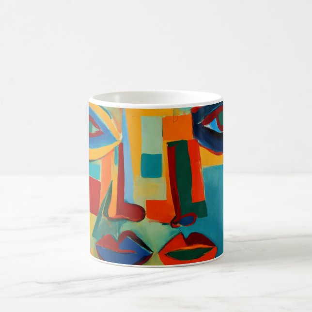 Rothko Faces Art Tasse (Mittel)