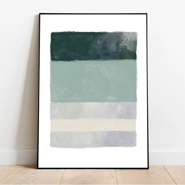 Rothko Inspiriert moderne und beruhigende Kunstwer Poster (Von Creator hochgeladen)