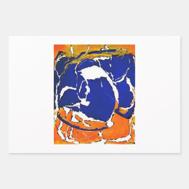 Rothko oder Pollock v4 von Unknown Geschenkpapier Set (Vorderseite)