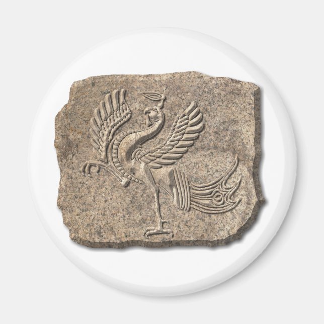 Rotholz Magnet (Vorne)