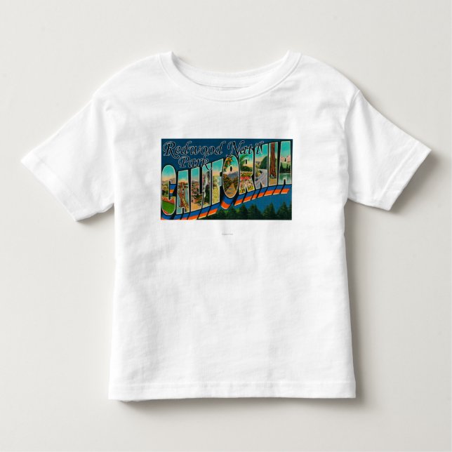 Rotholz-Nationalpark, Kalifornien Kleinkind T-shirt (Vorderseite)