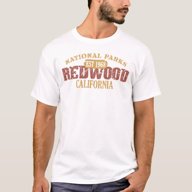 Rotholz-Nationalpark T-Shirt (Vorderseite)