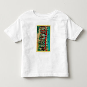 Rothölzer, Kalifornien - große Buchstabe-Szenen Kleinkind T-shirt