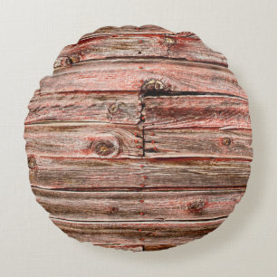 Rotholzkissen Rundes Kissen