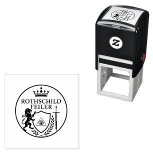 Rothschild-Feiler-Illuminati-Stempel Permastempel