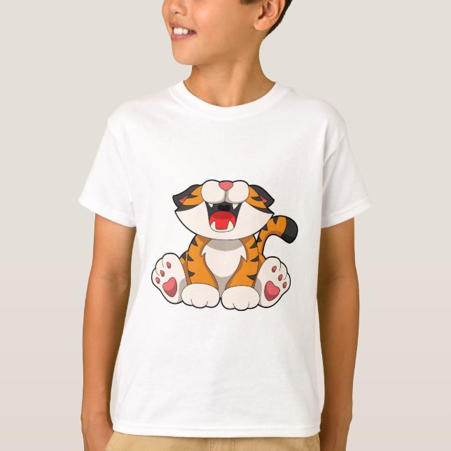 Rotiertiger T-Shirt (Vorderseite)