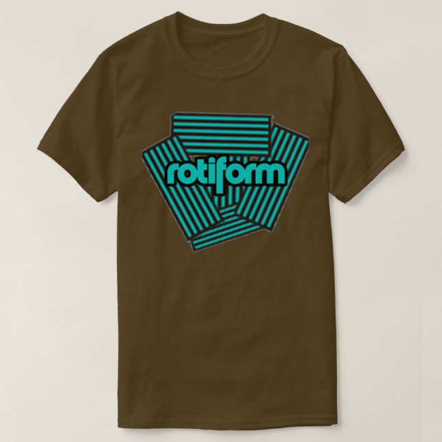 rotiförmig T-Shirt (Design vorne)