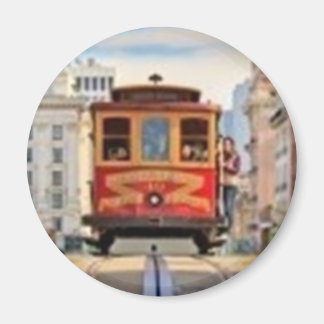 Rotkabelwagen Magnet