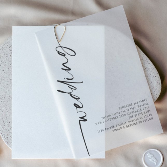 Rotkalligrafisches Schwarzes-Text-Hochzeit (Von Creator hochgeladen)