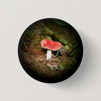Rotkapp-Täubling-Pilz Button