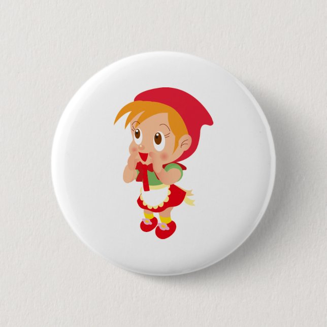 Rotkäppchen Button (Vorderseite)
